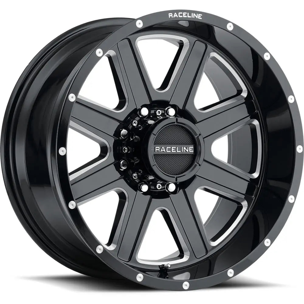 Raceline Hostage Black with Milled Sp wheel