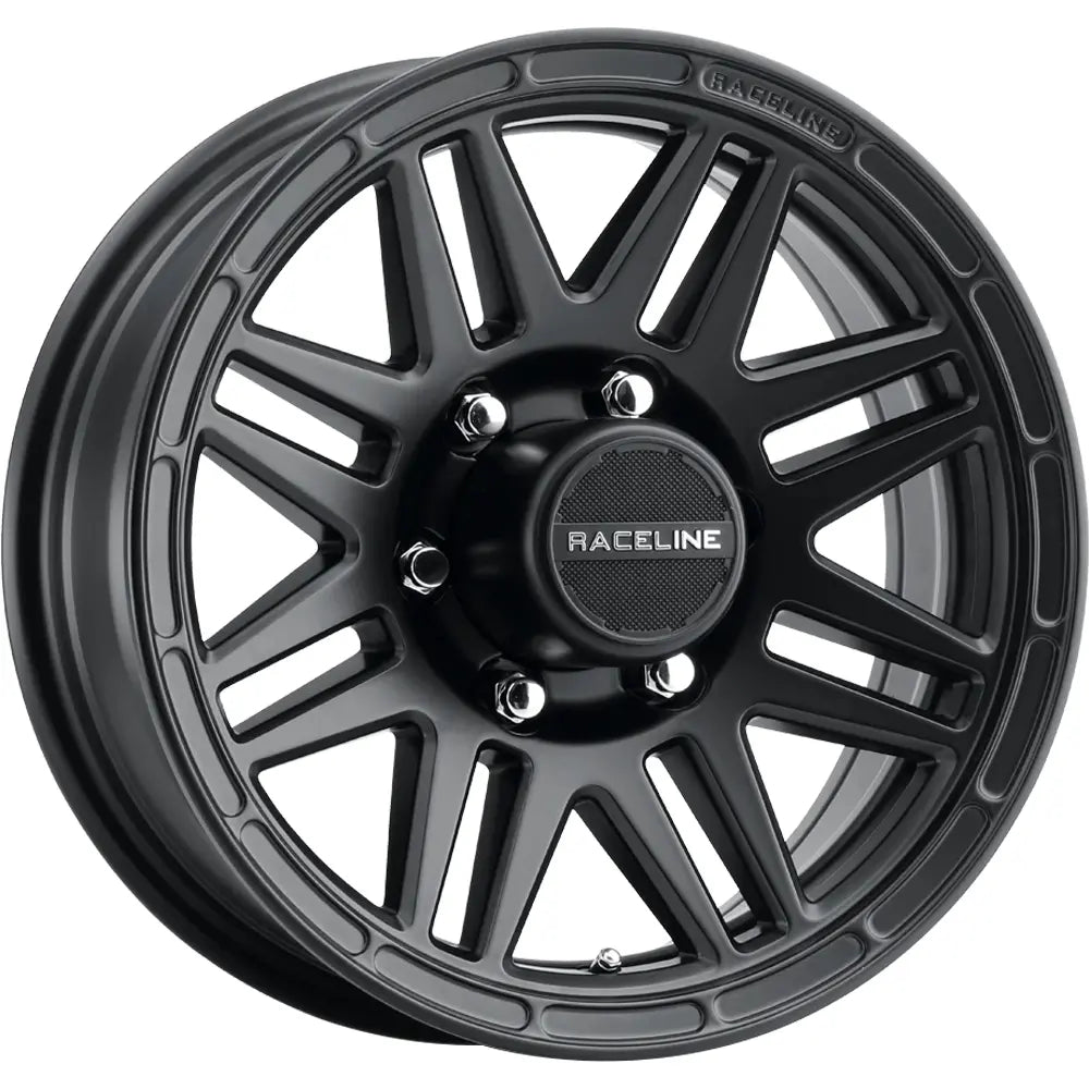 Raceline Outlander Trailer Satin Black wheel