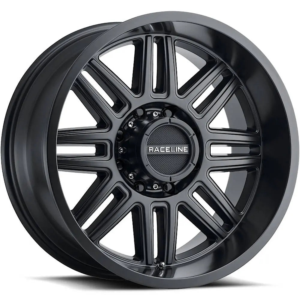 Raceline 948B SPLIT Satin Black wheel