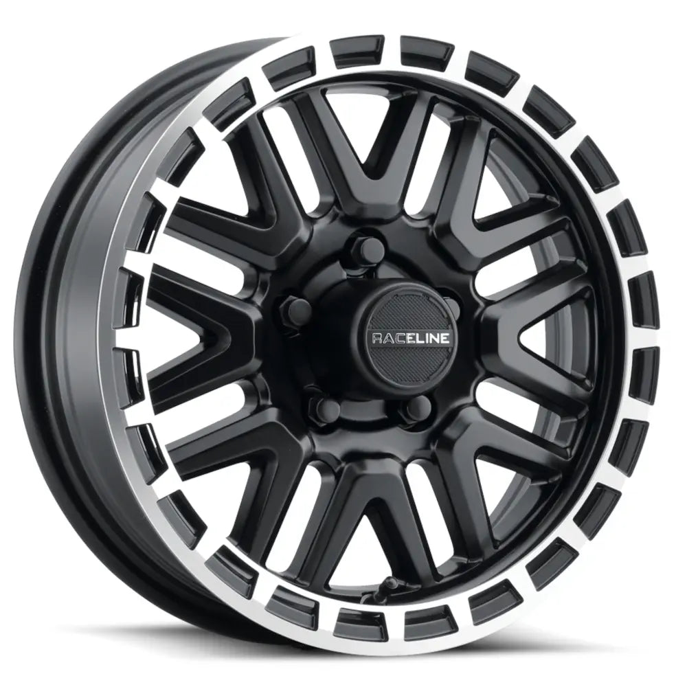 Raceline Krank Black with a Machine wheel