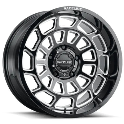 Raceline 955M WARP Black Machined Face wheel