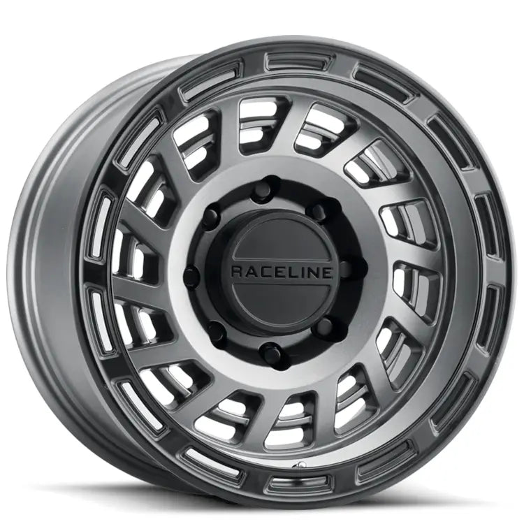 Raceline 957GB HALO Gunmetal W/ Black Ri wheel