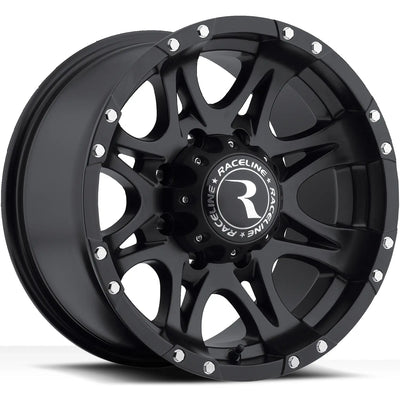 Raceline 981 RAPTOR Matte Black wheel