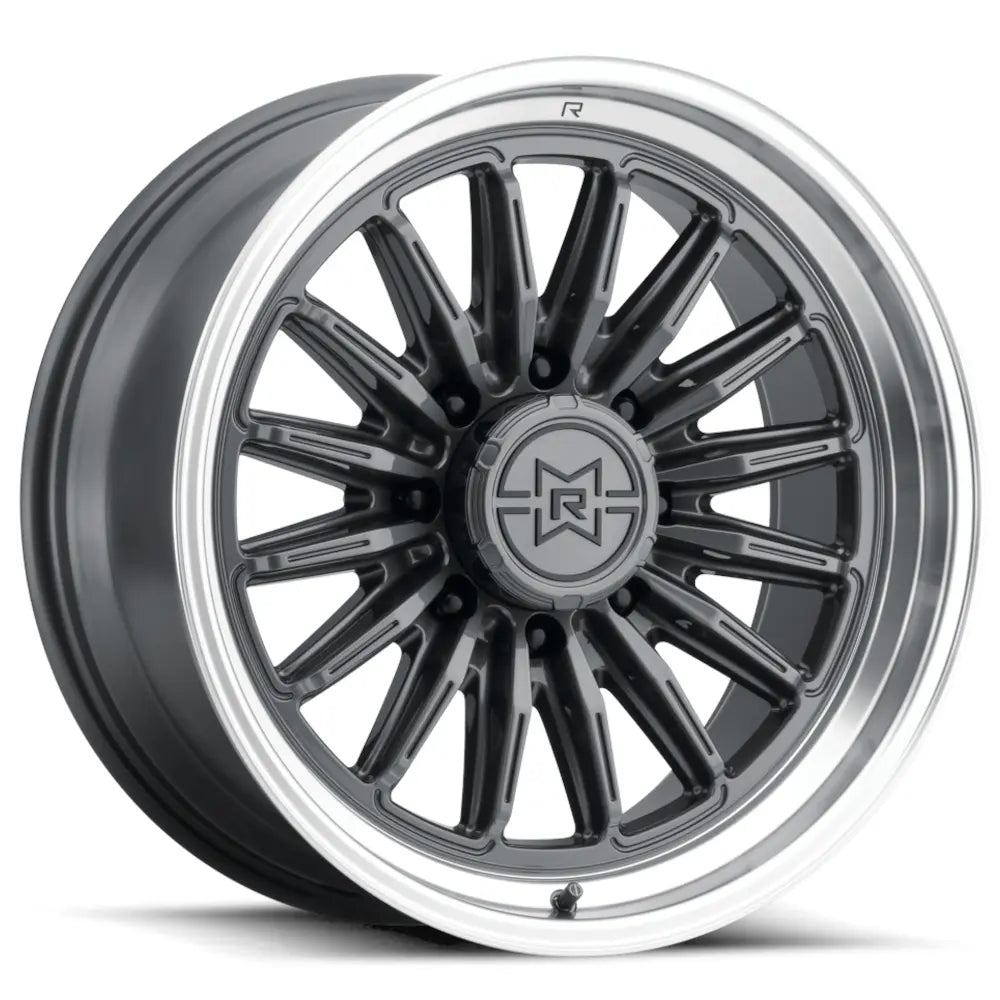 Method Race Wheels MR803 Titanium with Machin wheel