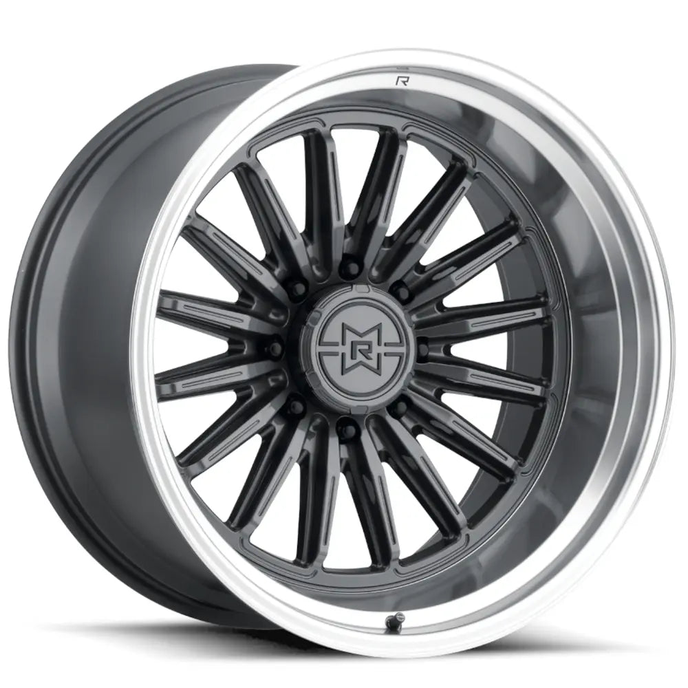 Method Race Wheels MR803 Titanium with Machin wheel