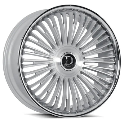 Dolce Razzo Silver with Brushed  wheel