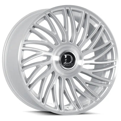 Dolce SESTO Silver Brushed Face wheel