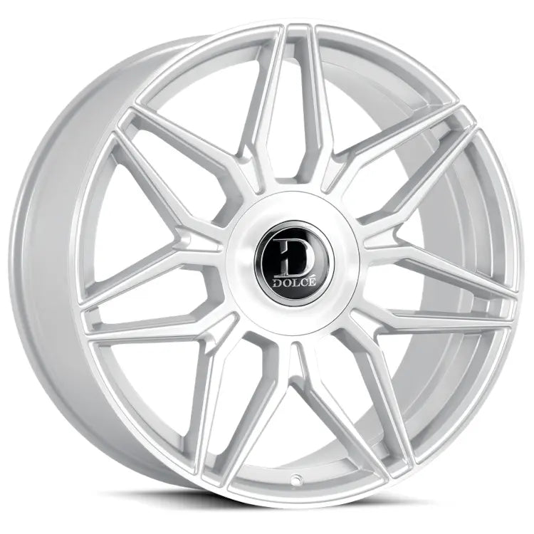 Dolce VERONA Silver Brushed Face wheel