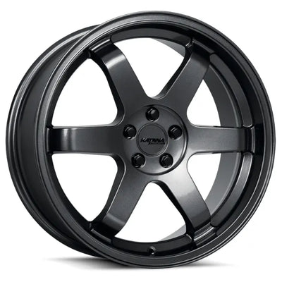 Katana KR08 Gloss Gunmetal Gray wheel