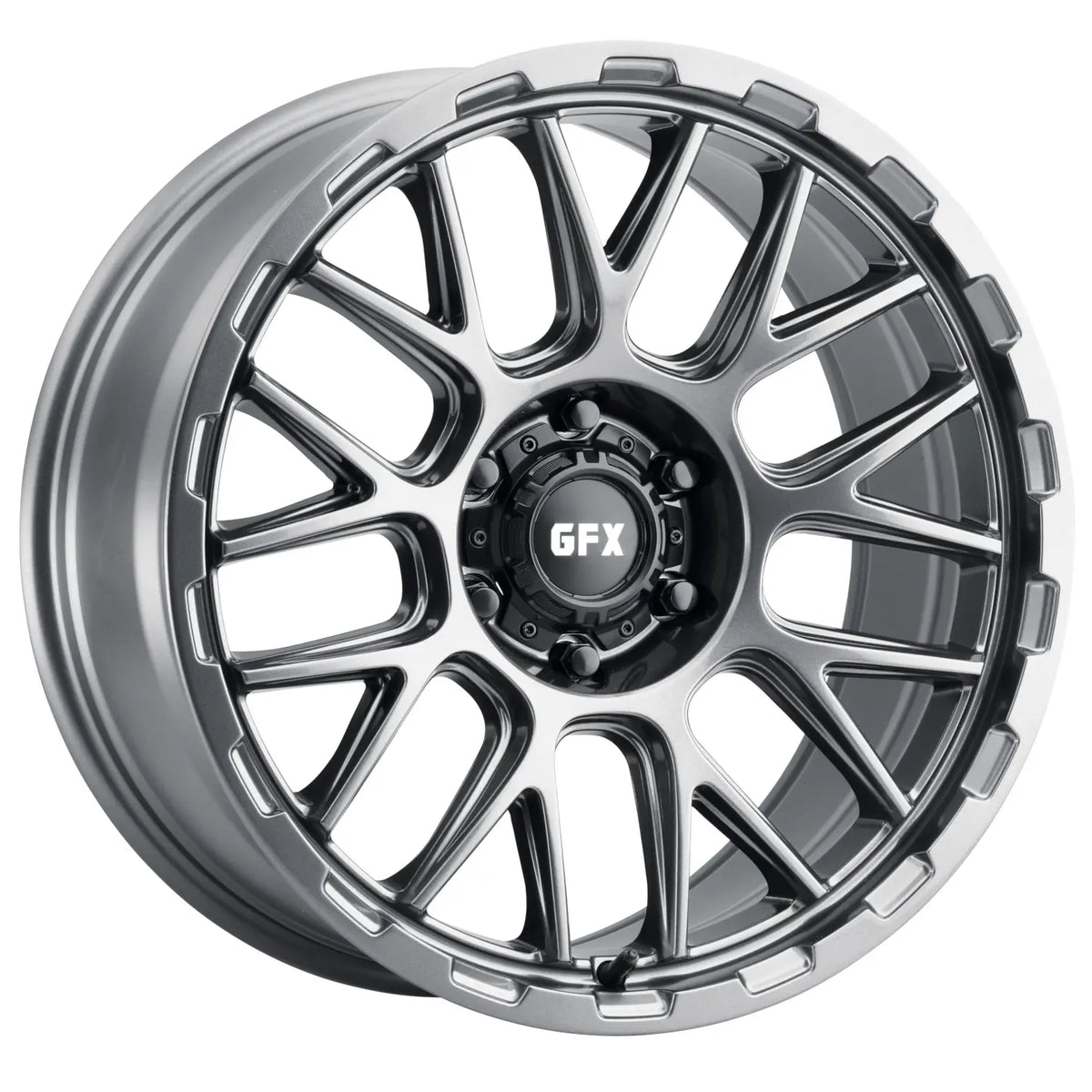 G-Fx TM7 Gunmetal wheel