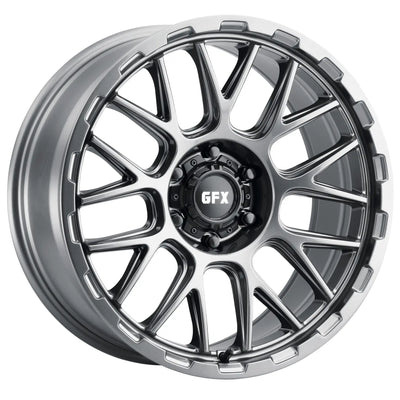 G-Fx TM7 Matte Gunmetal wheel