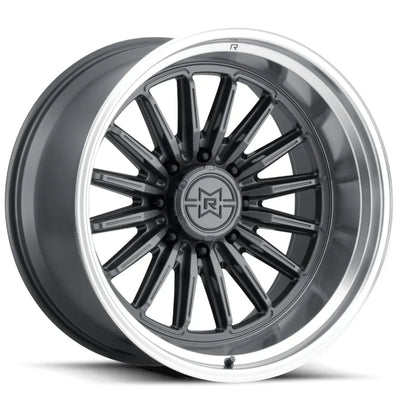 Method Race Wheels MR803 Titanium with Machin wheel
