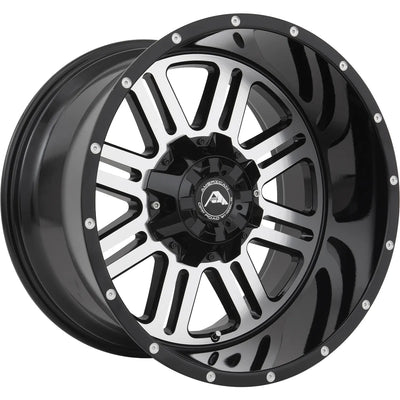 American Off-Road Renegade Machined/Milled/Black wheel
