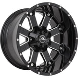 American Off-Road A108 Machined/Milled/Black wheel