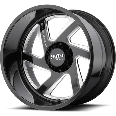 Moto Metal MO400 Black Milled wheel