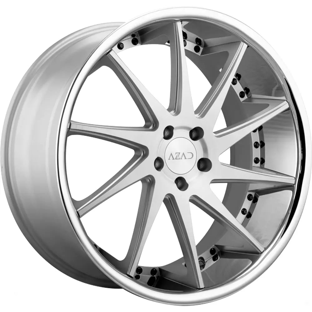 Azad AZ23 Brushed Chrome wheel