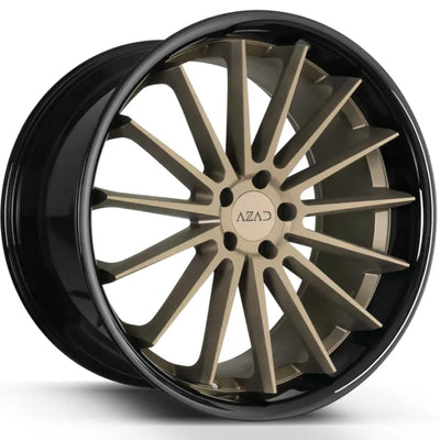 Azad AZ24 Bronze Black wheel