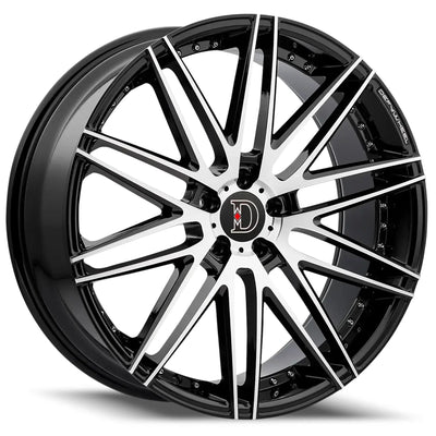 Defy D01 Black Machined wheel