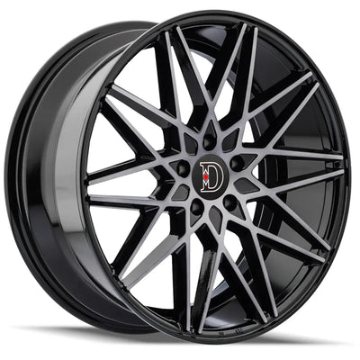 Defy D03 Black Machined wheel