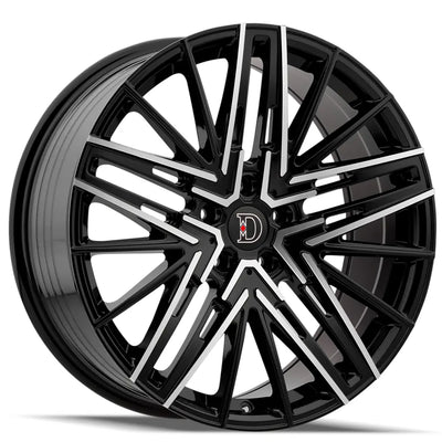 Defy D04 Black Machined wheel