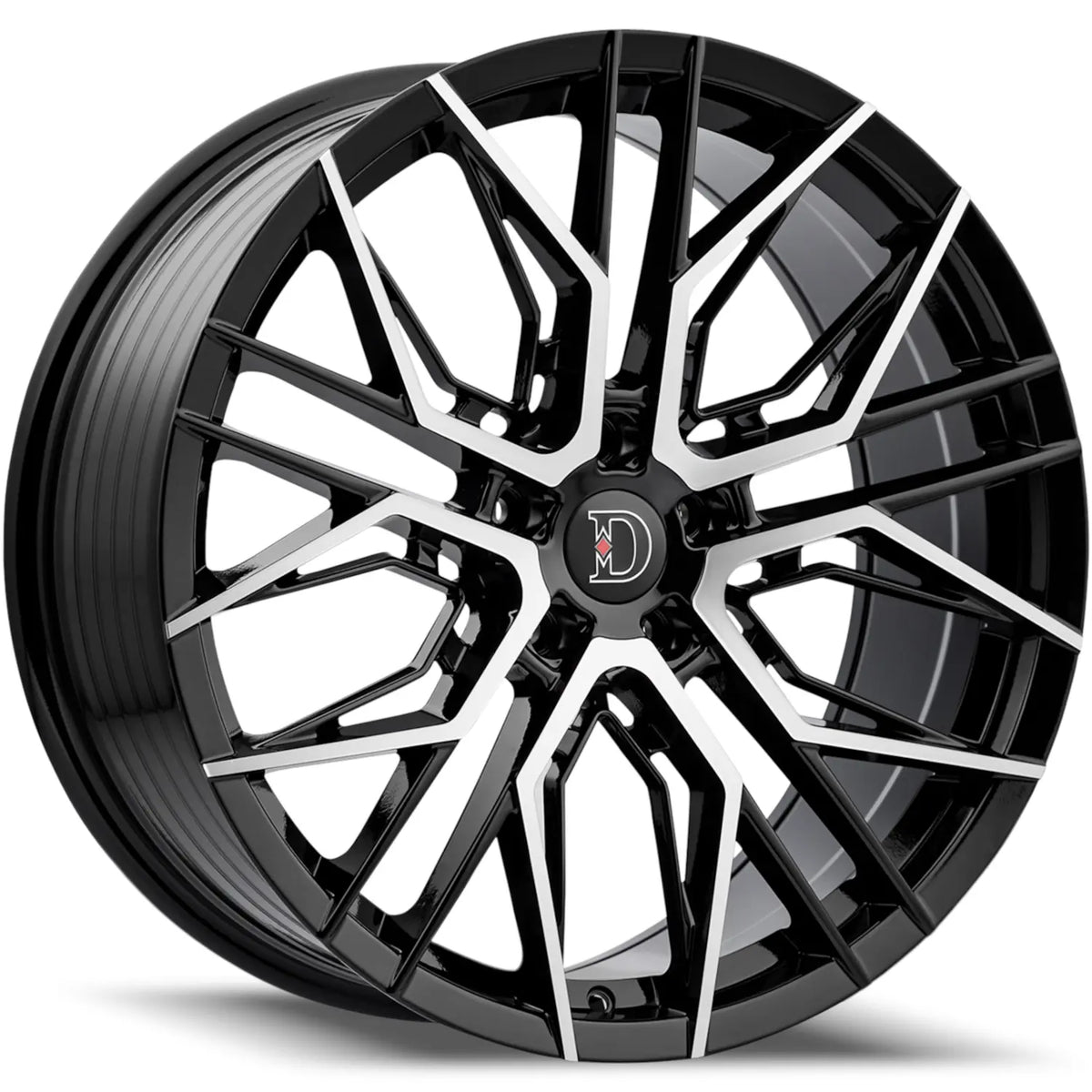Defy D05 Black Machined wheel