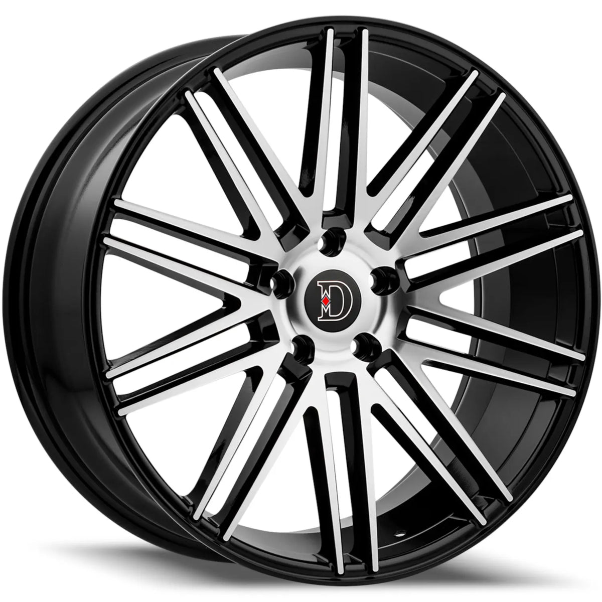 Defy D09 Black Machined wheel