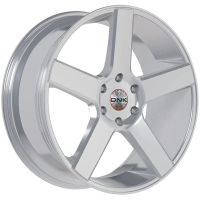 DNK 708 Silver Machined wheel