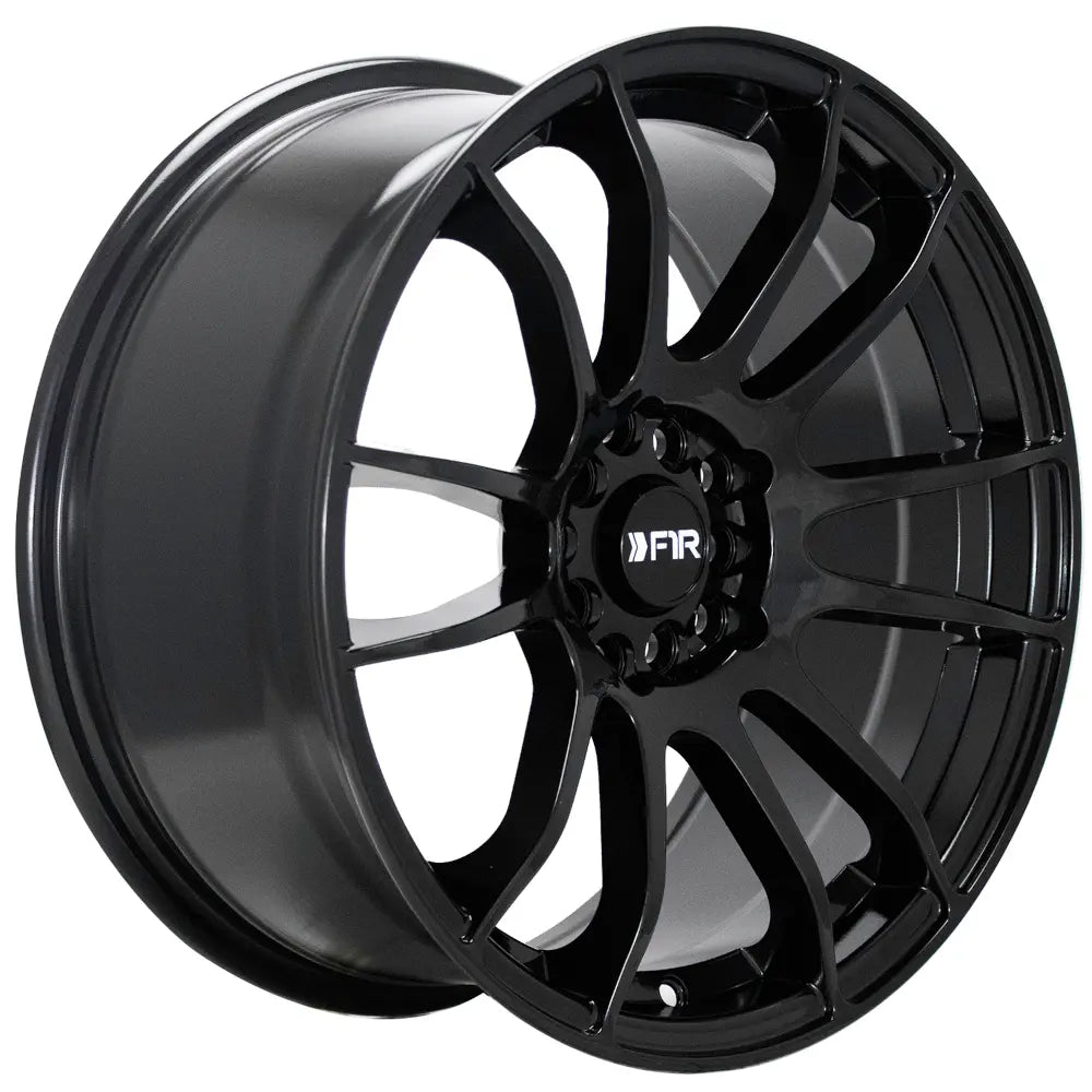 F1R F107 Gloss Black wheel