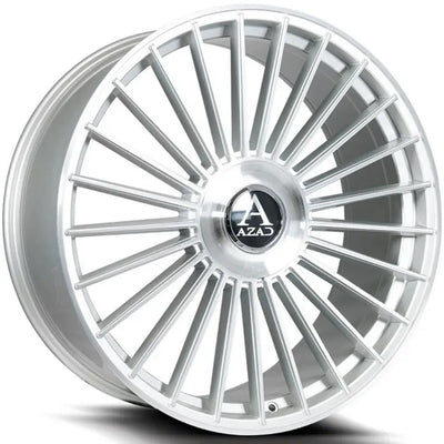 Azad AZ25 Brushed Silver wheel