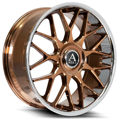 Azad AZV02 Rose Gold wheel