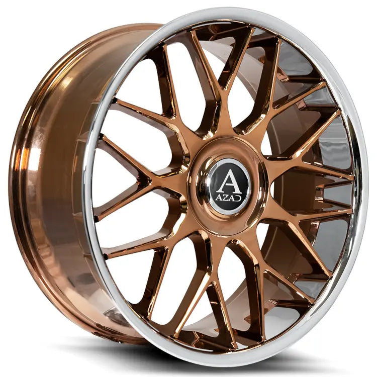 Azad AZV02 Rose Gold wheel
