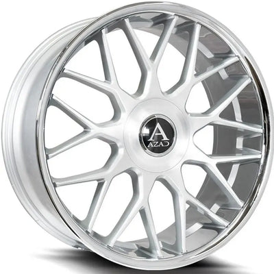 Azad AZV02 Brushed Silver wheel