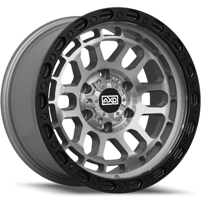 AXD Offroad AS4 Silver Black wheel