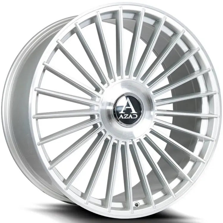 Azad AZ25 Brushed Silver wheel