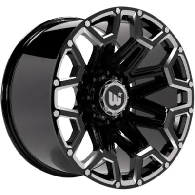 Western Off-Road Blaze Black Milled wheel
