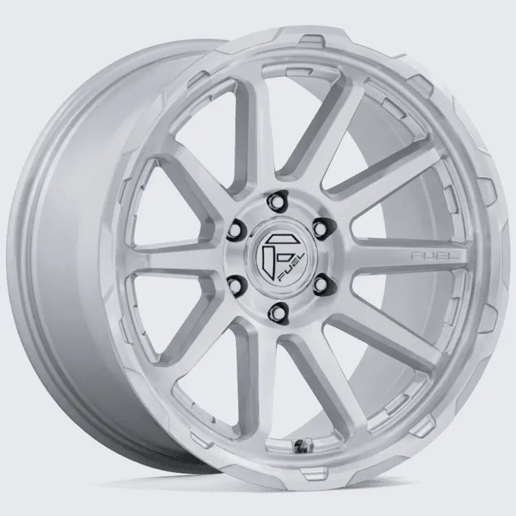 Fuel Circuit Silver Machined wheel