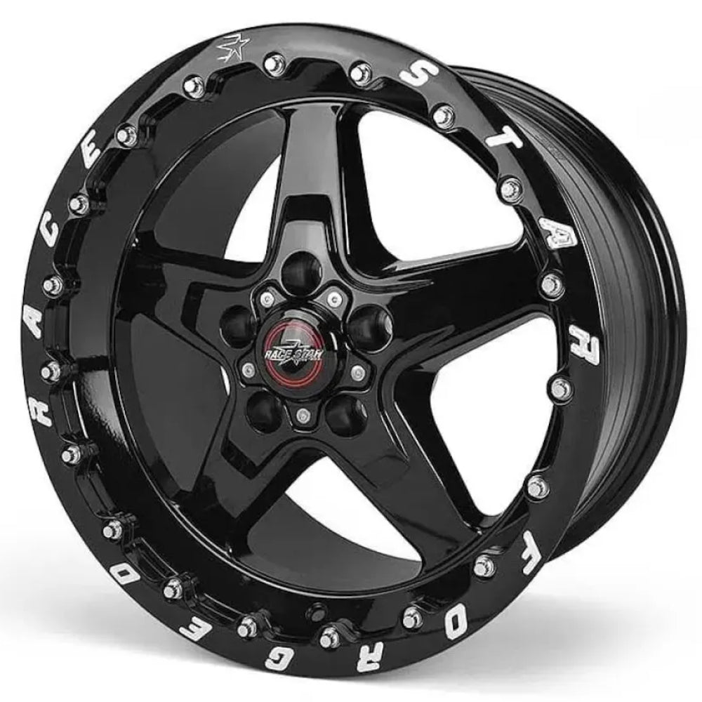 Race Star 92 Drag Star Series Beadlock Black Wheel