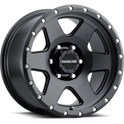 Raceline 946B BOOST 18x8 +35mm Satin Black