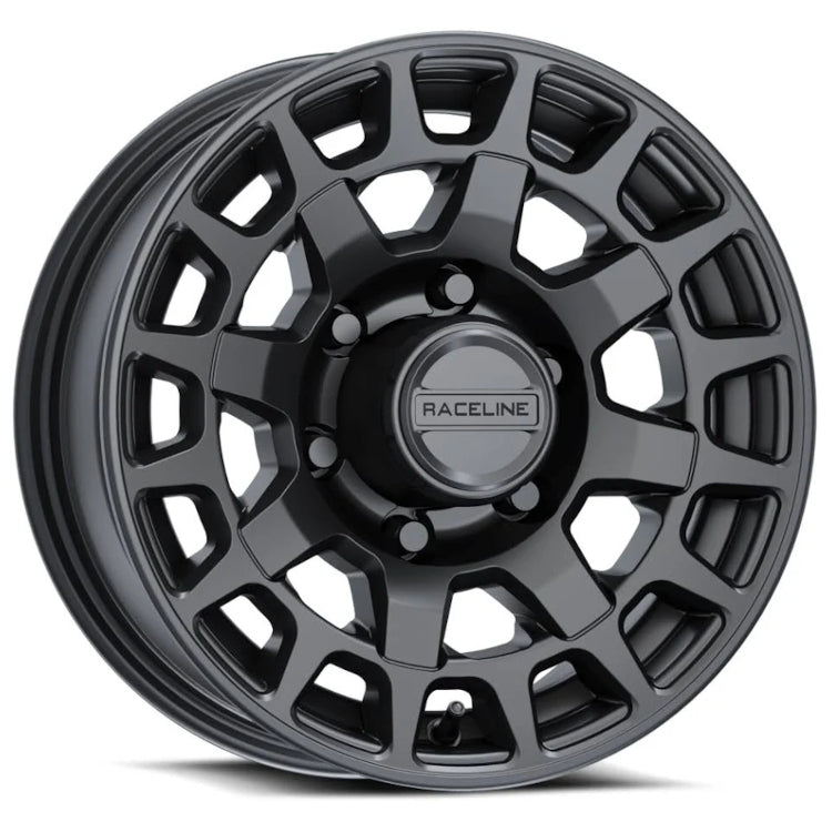 Raceline Backcountry Trailer Satin Black Wheel