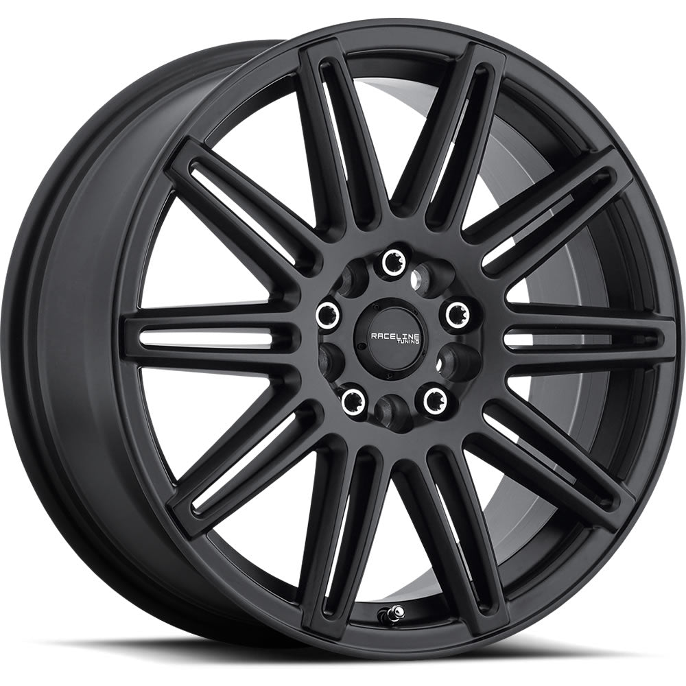 Raceline Cobalt Satin Black Wheel