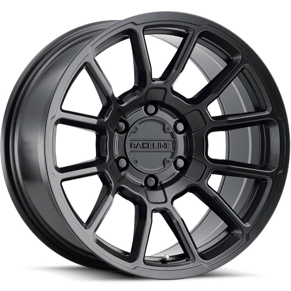 Raceline Gauge Satin Black Wheel