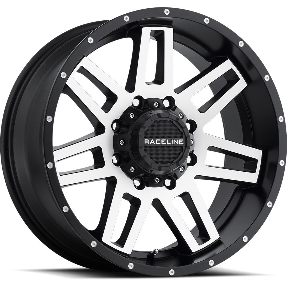 Raceline Injector Black Machined Wheel