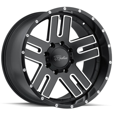 Raceline Magnitude Black Machined Wheel