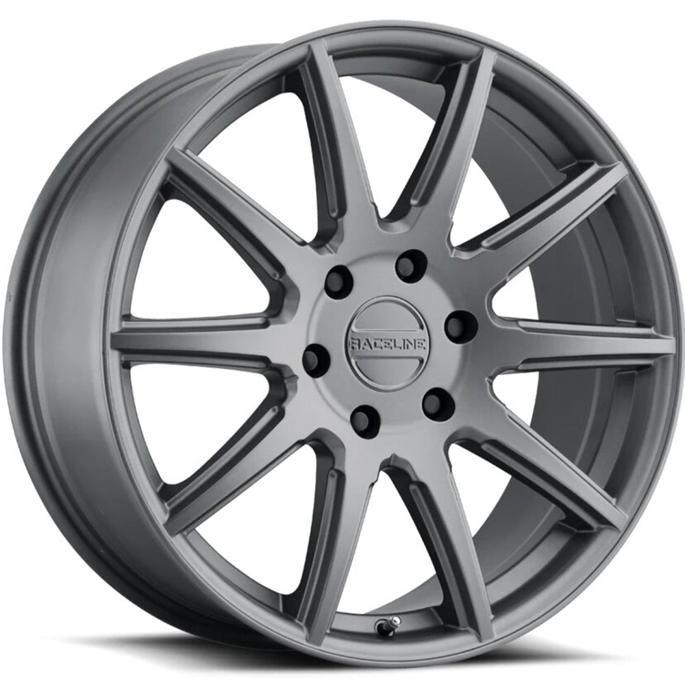 Raceline Spike Gunmetal Wheel
