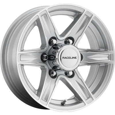 Raceline Stylus Silver Machined Wheel