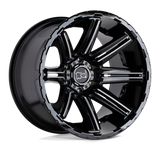 Black Rhino RAMPAGE Black wheel