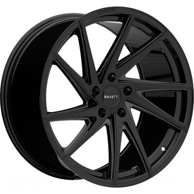 Ravetti M10 Black wheel
