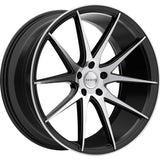 Ravetti M11 Black Machined Wheel