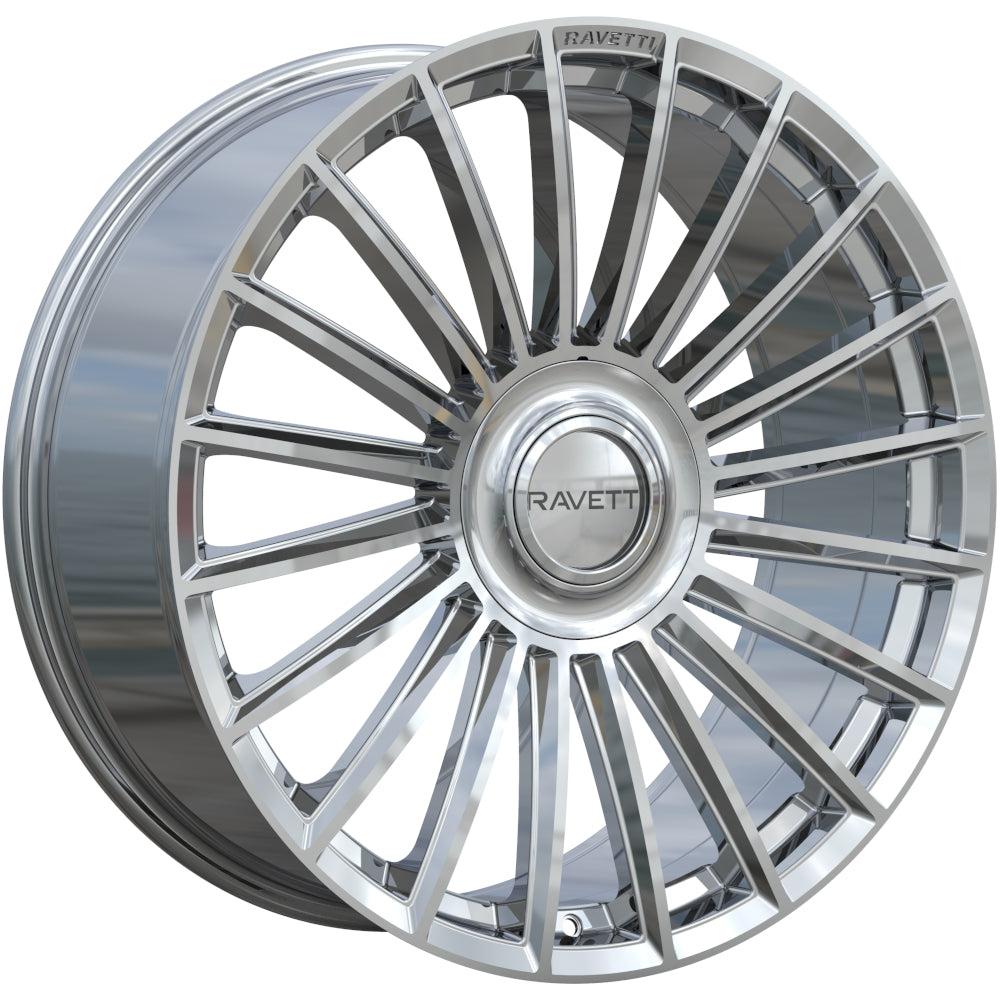 Ravetti M17 Chrome Wheel