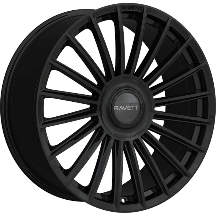 Ravetti M17 Gloss Black Wheel